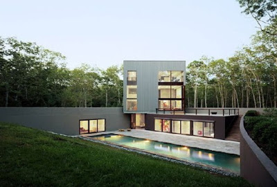 foto rumah minimalis 2 lantai terbaru dengan kolam renang