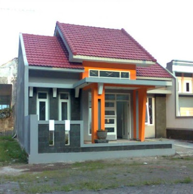 model atap rumah bagian depan