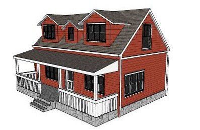 model rumah minimalis sederhana 2 lantai